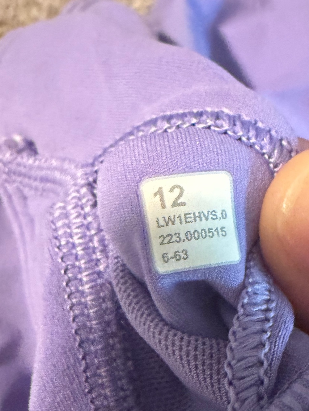 Lululemon Align Halter Tank Top 12 Dark Lavender - Picture 5 of 6